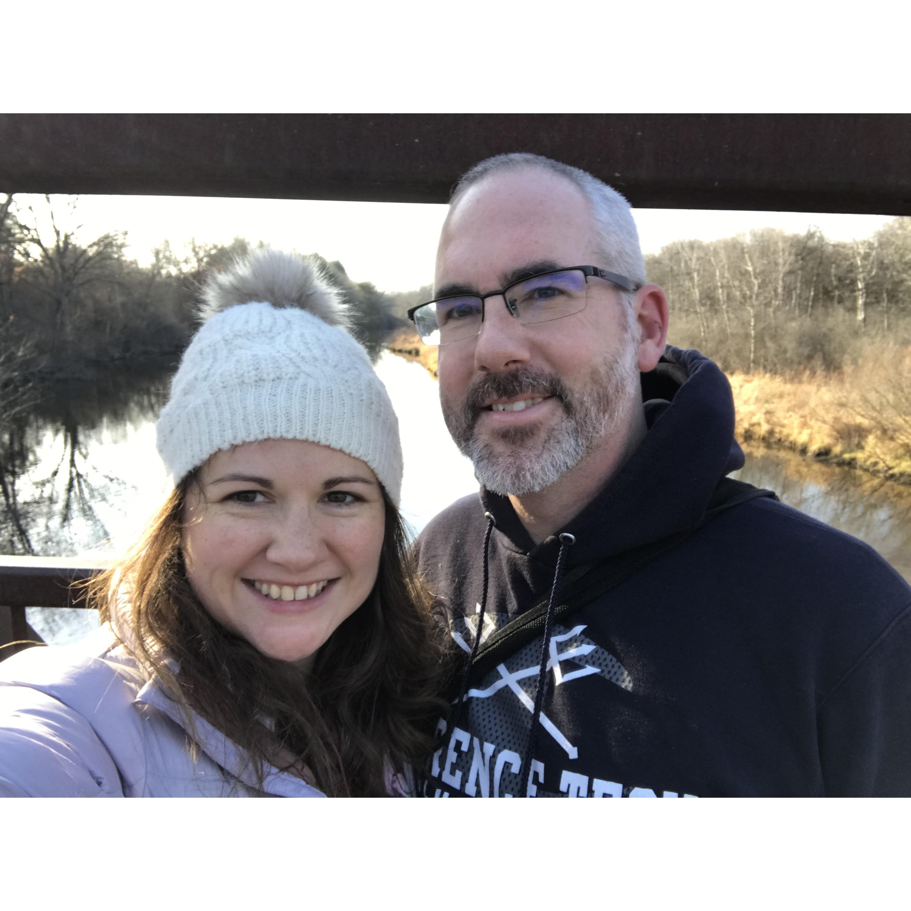 If the weather is halfway decent, you can probably find us out on a hike. Especially through the months of lockdown, hiking brought us outdoors and closer together.