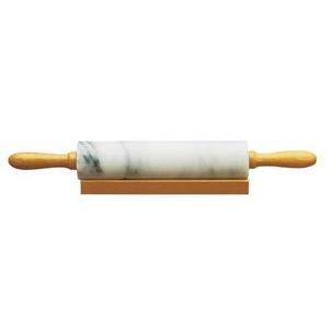 Fox Run 4050 Marble Rolling Pin and Base, White