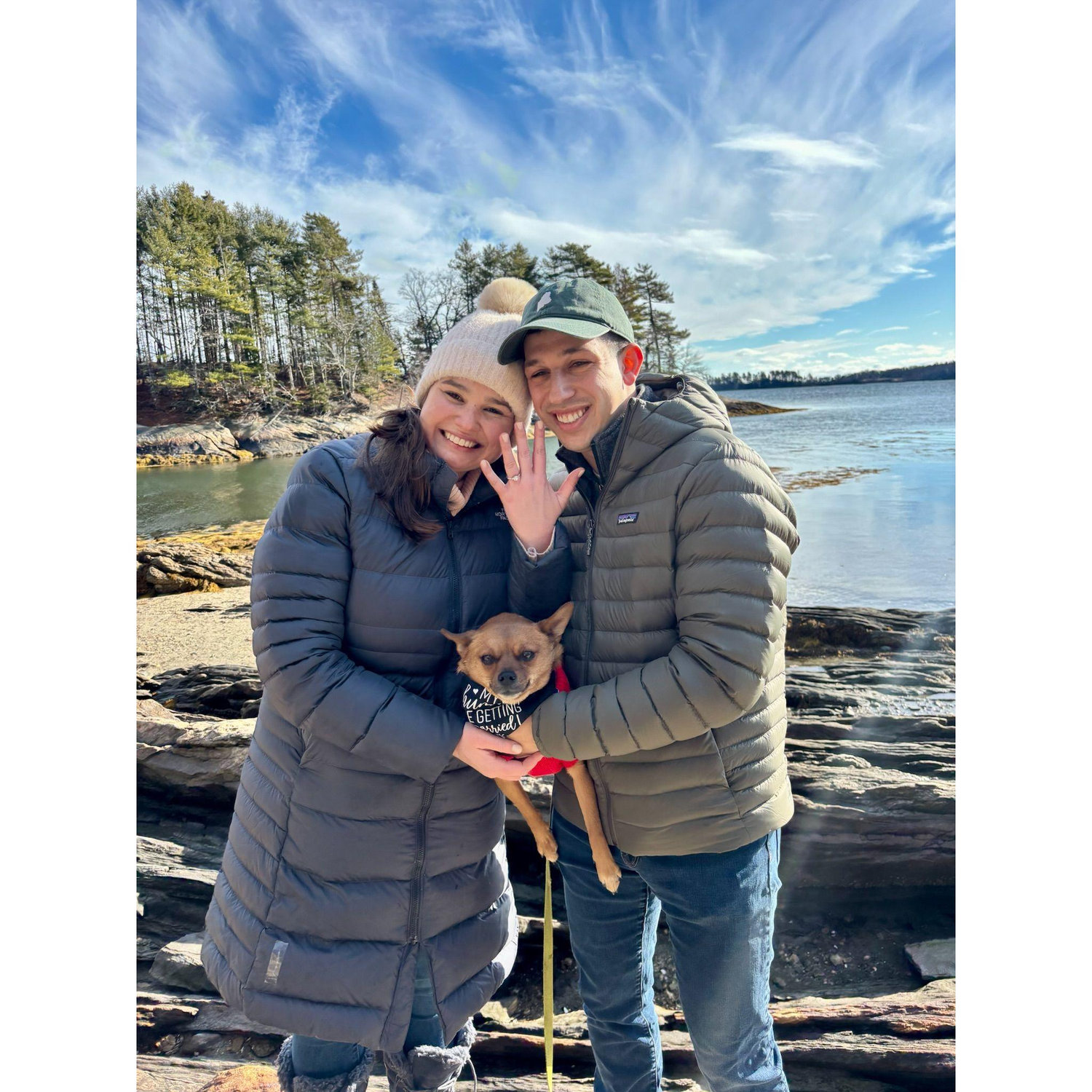 She said yes!