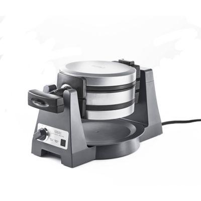 CRUX® Artisan Series Double Rotating Waffle Maker in Grey