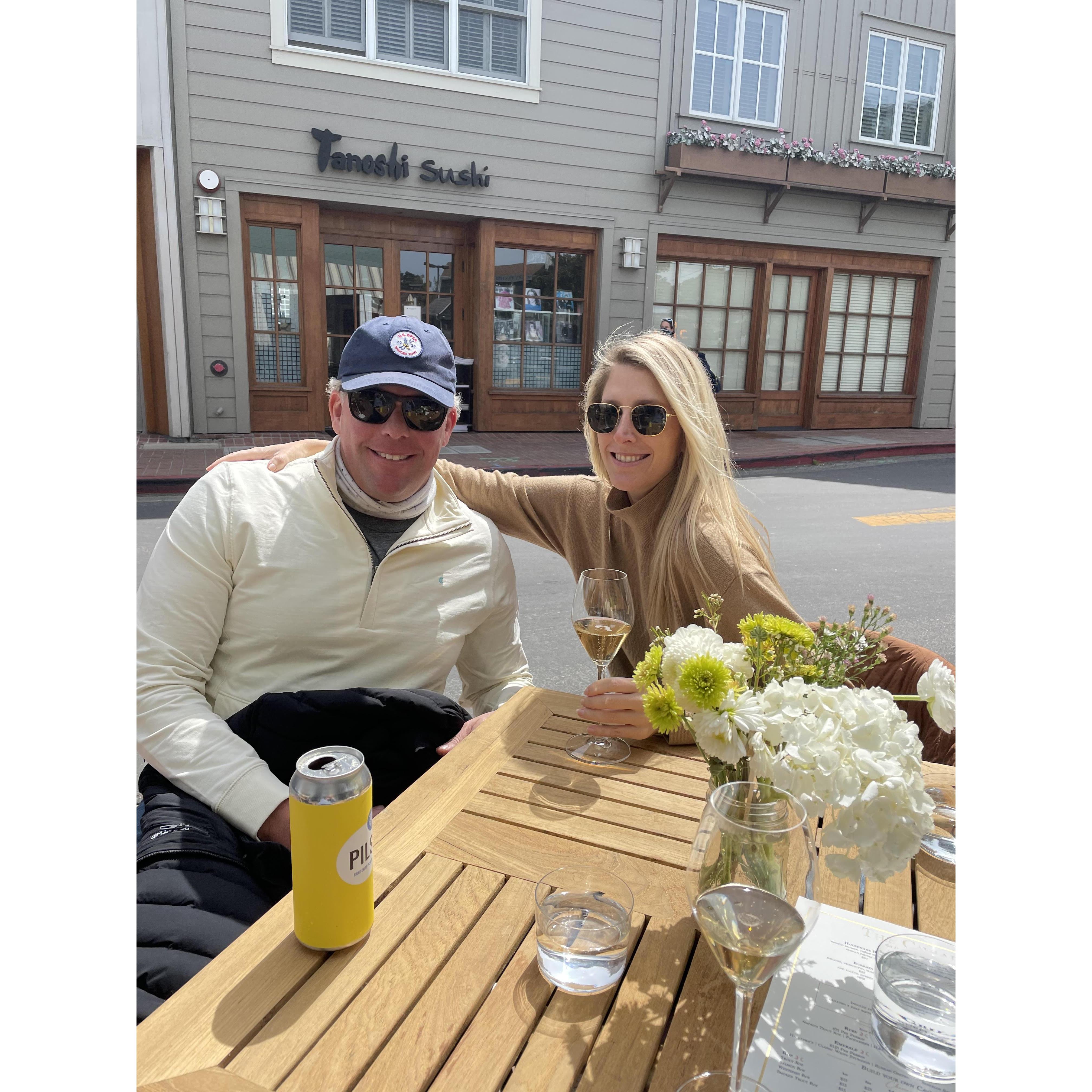 Taking it easy in Tiburon