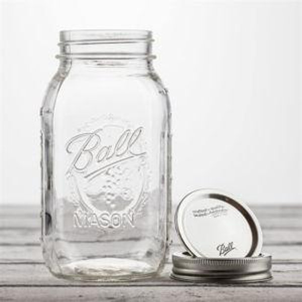Ball Wide Mouth Mason Jar 64 oz 6 pk