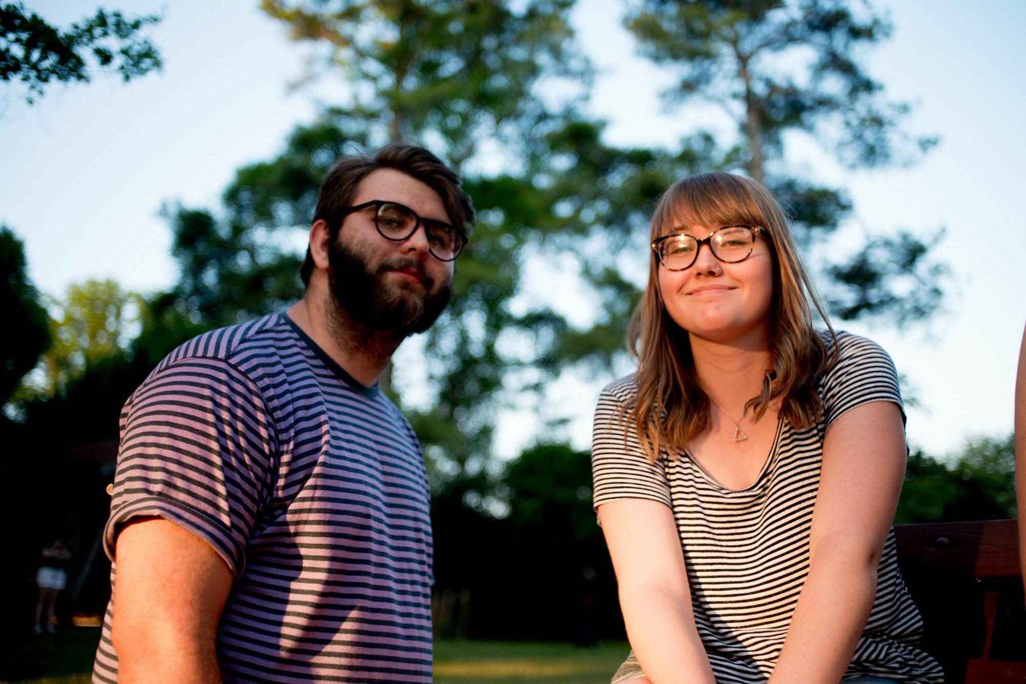 tiny 18 year olds in luv, photo by our wedding photographer, Cari. Life is crazy.