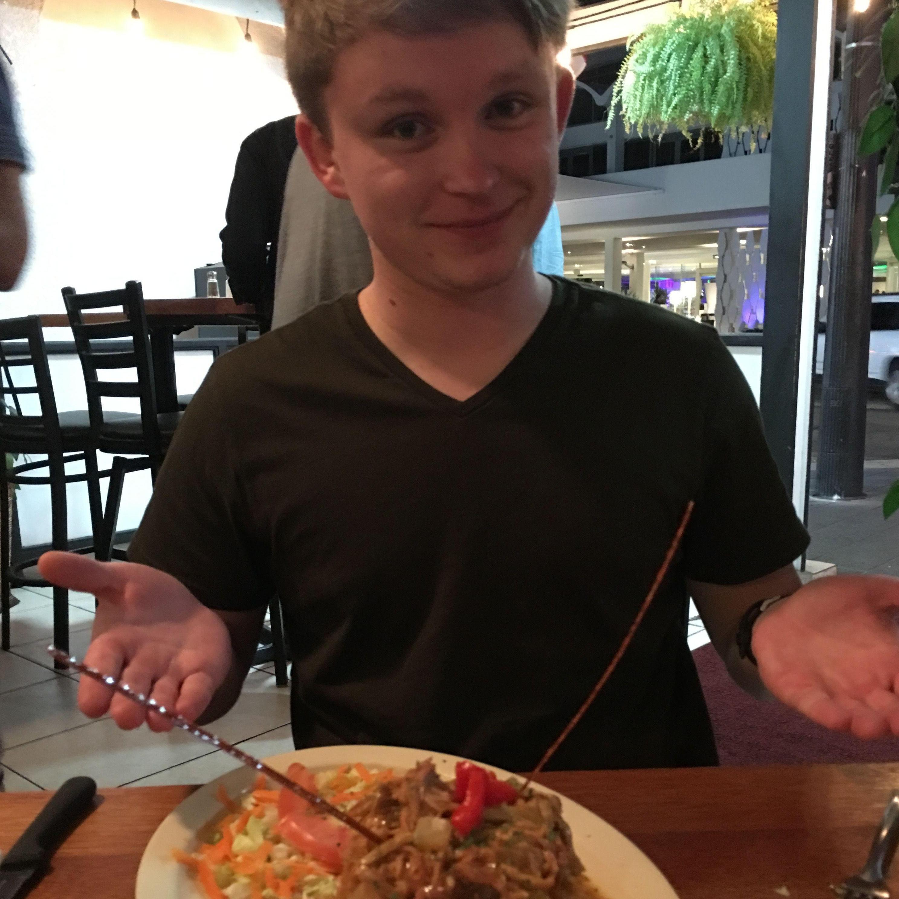Trent's first mofongo
Puerto Rico, 2019