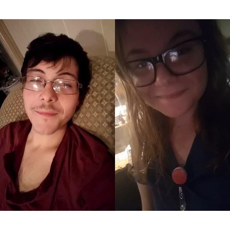 We always were on video chat, this is before I had to leave for a nightshift at the hospital