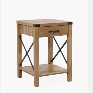 2 Wooden Bedside Tables