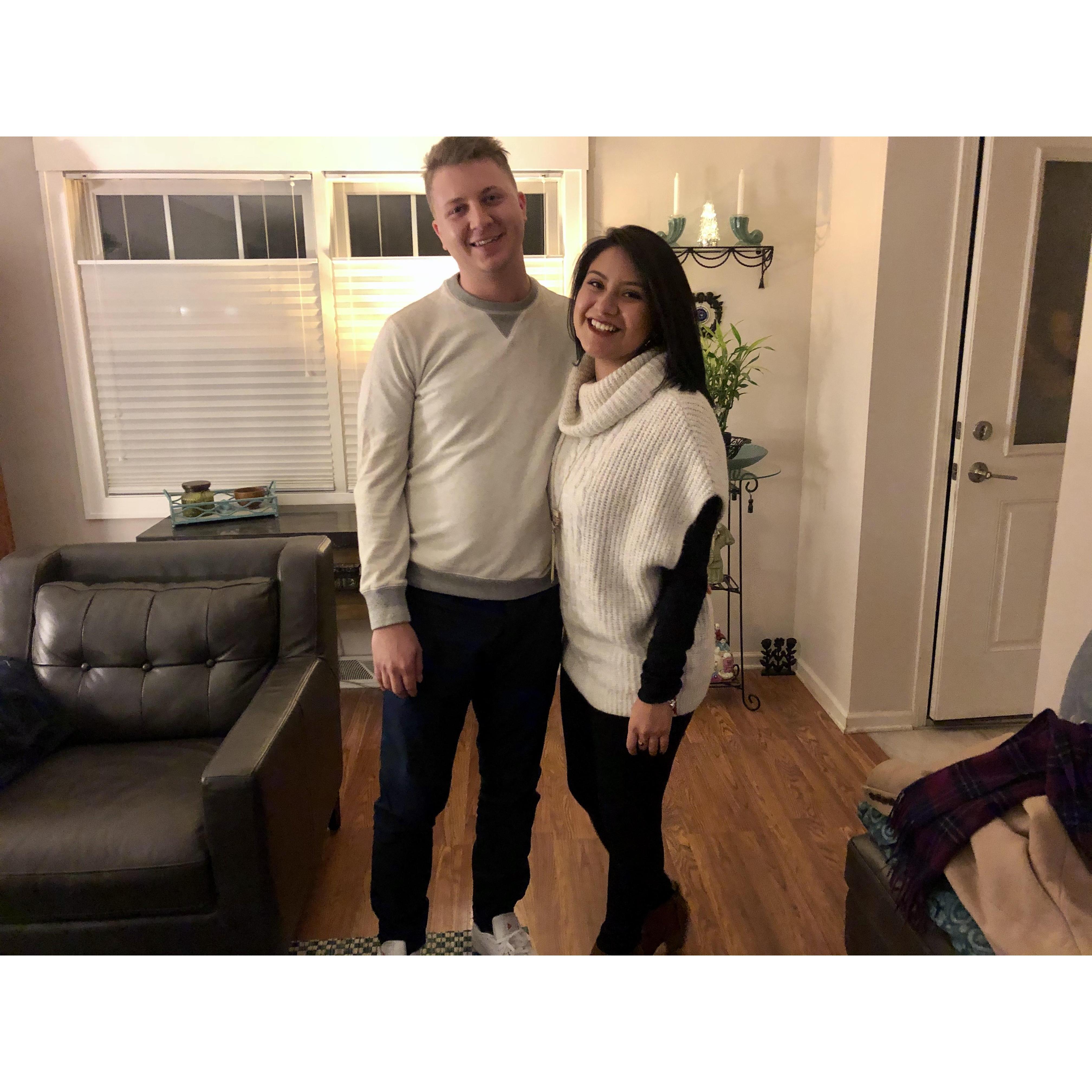Our first Thanksgiving together