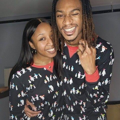 As our own holiday tradition, we wear matching pajamas!