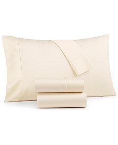 Ivory King Size Charter Club Sleep Luxe Ultra Fine 4-Pc Extra Deep Pocket Sheet Sets, 800-Thread Count 100% Cotton
