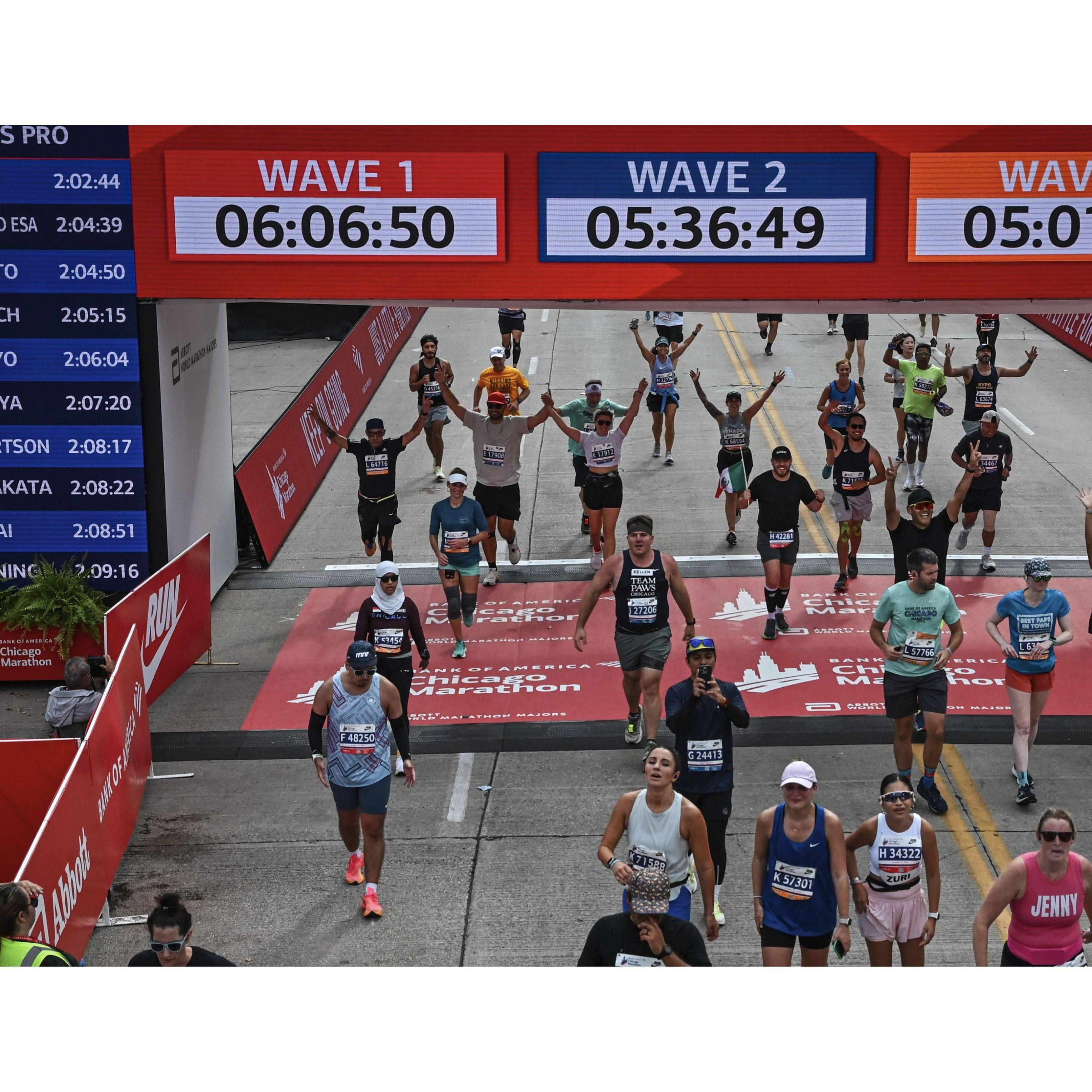 Crossing the finish line together, doing what we do best!