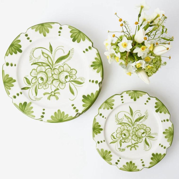 Seville Green Gardenia Starter Plate