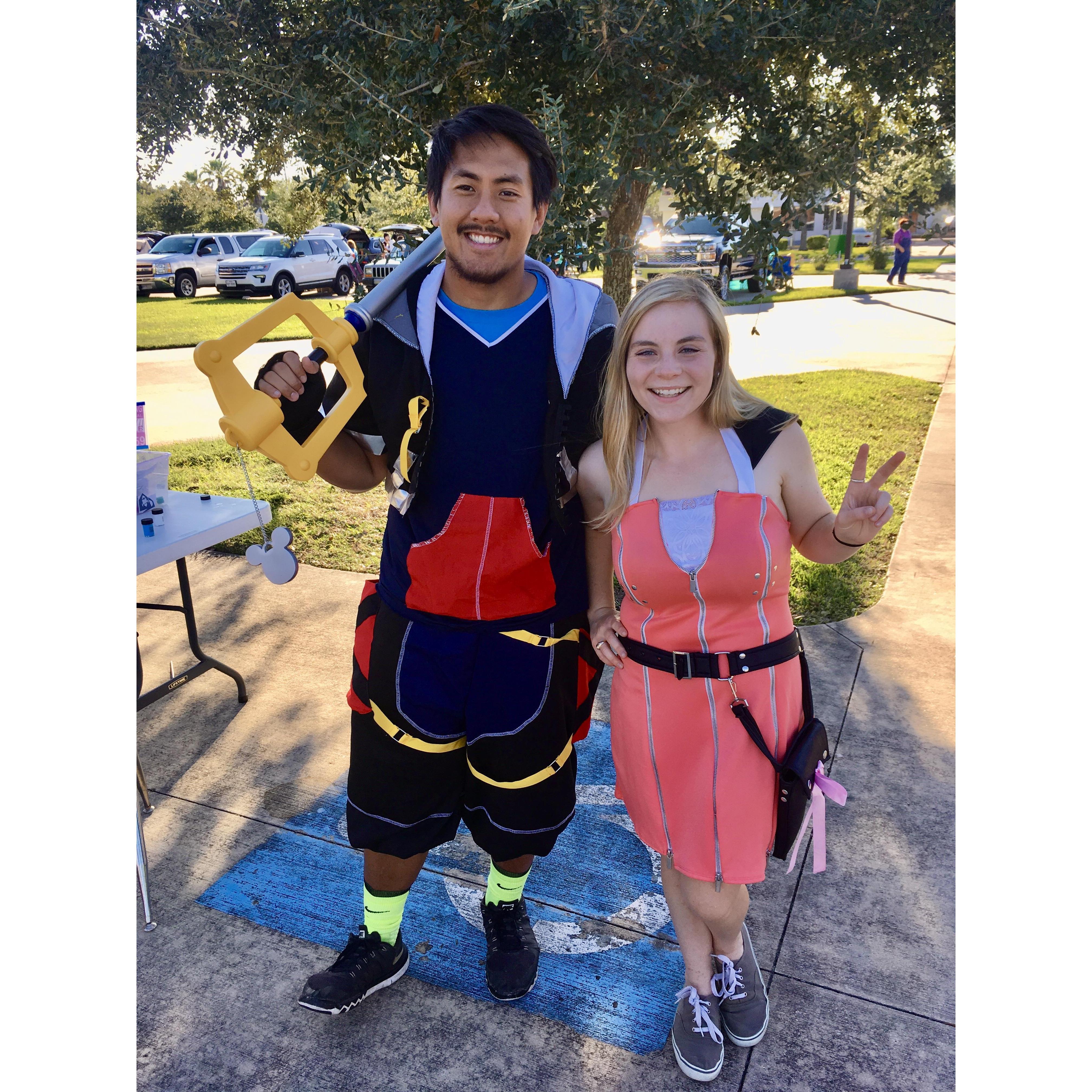 In 2018, Kevin helped Ashley's middle school dream come true by being Sora to her Kiari #KingdomHearts (video game)