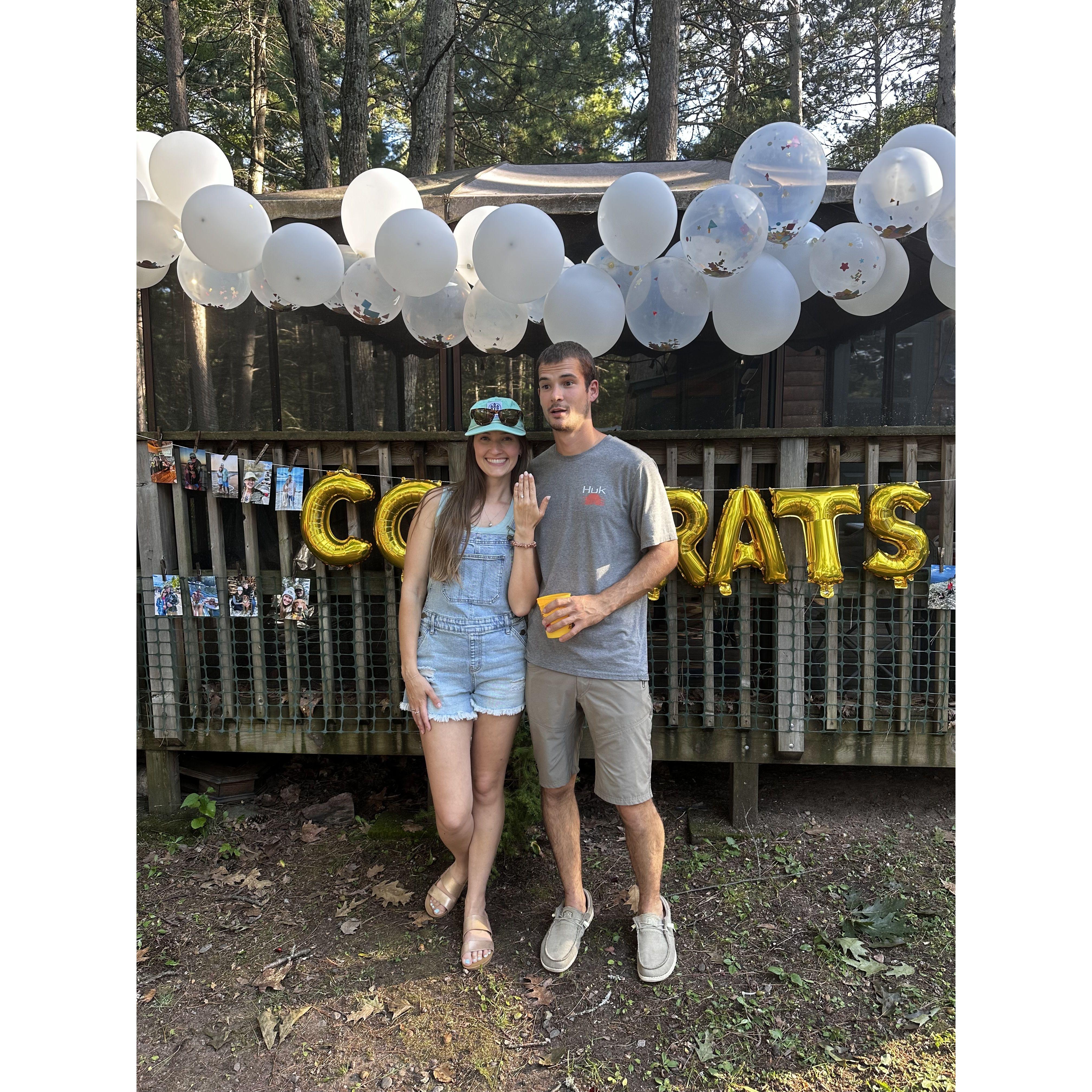 Engagement surprise!