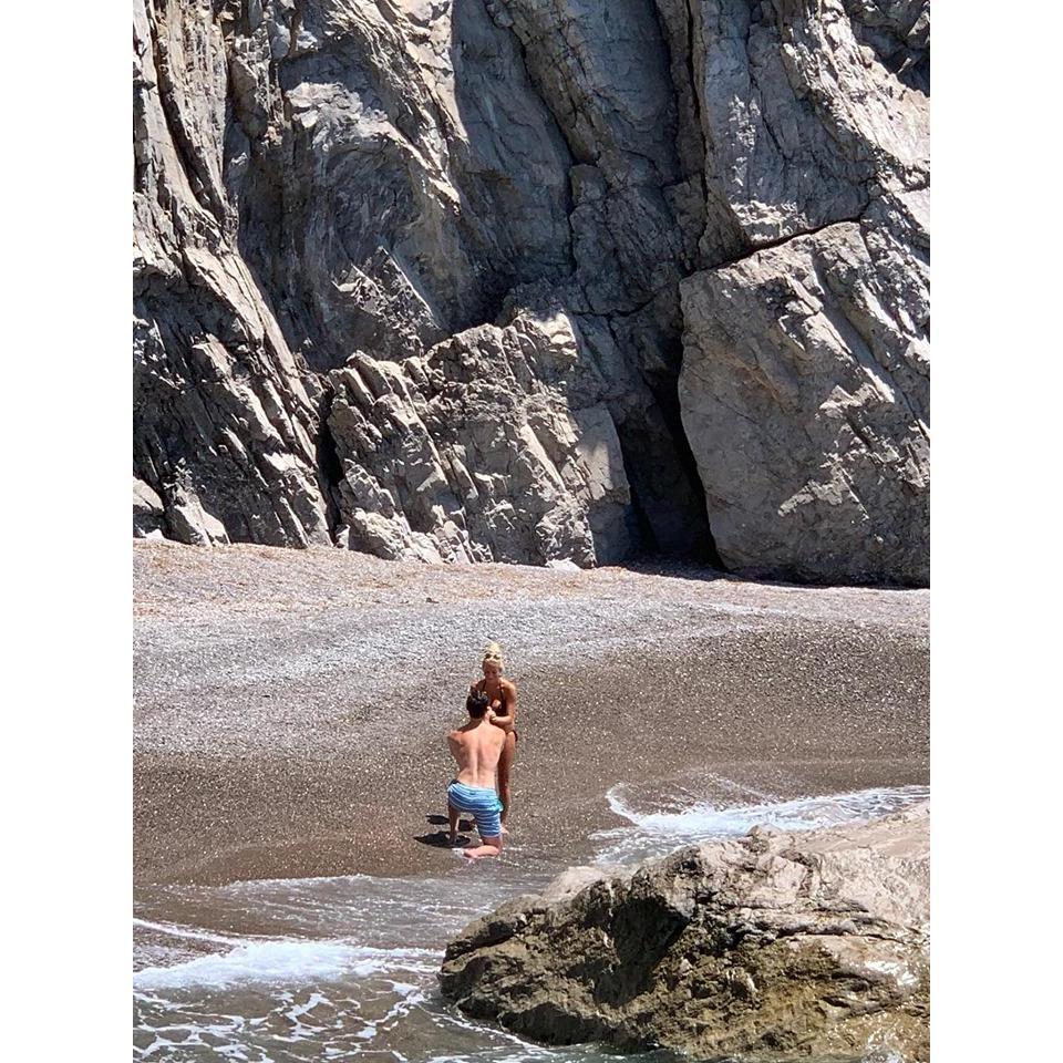 The proposal in Positano, Italy - July 14, 2019!