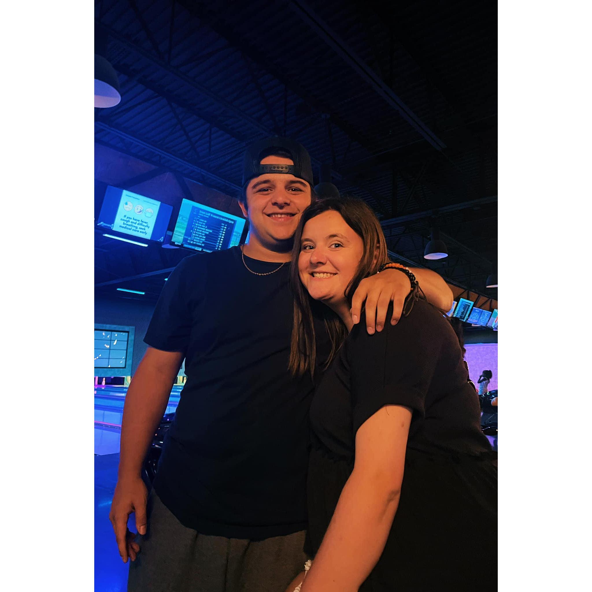 Our first summer together