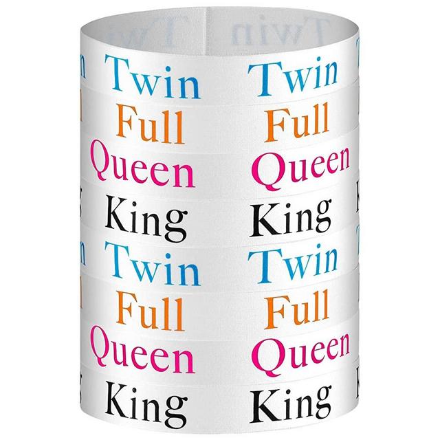8 Pieces Bed Sheet Organizer Sheet Keepers Closet Organization King Twin Full Queen Sheet Straps Elastic Bed Sheet Storage Bedding Bands Closet Organizer for Wardrobe Dorm Laundry Room (Multicolor)