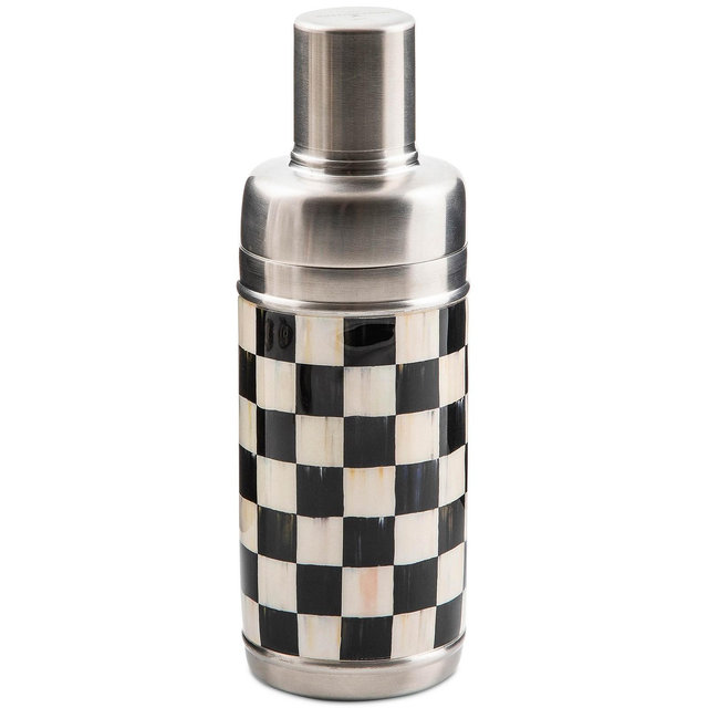 Mackenzie-Childs Courtly Check 3260 Cocktail Shaker