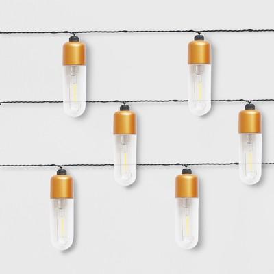 10ct Elongated Tube LED Outdoor String Lights - Project 62&#153;