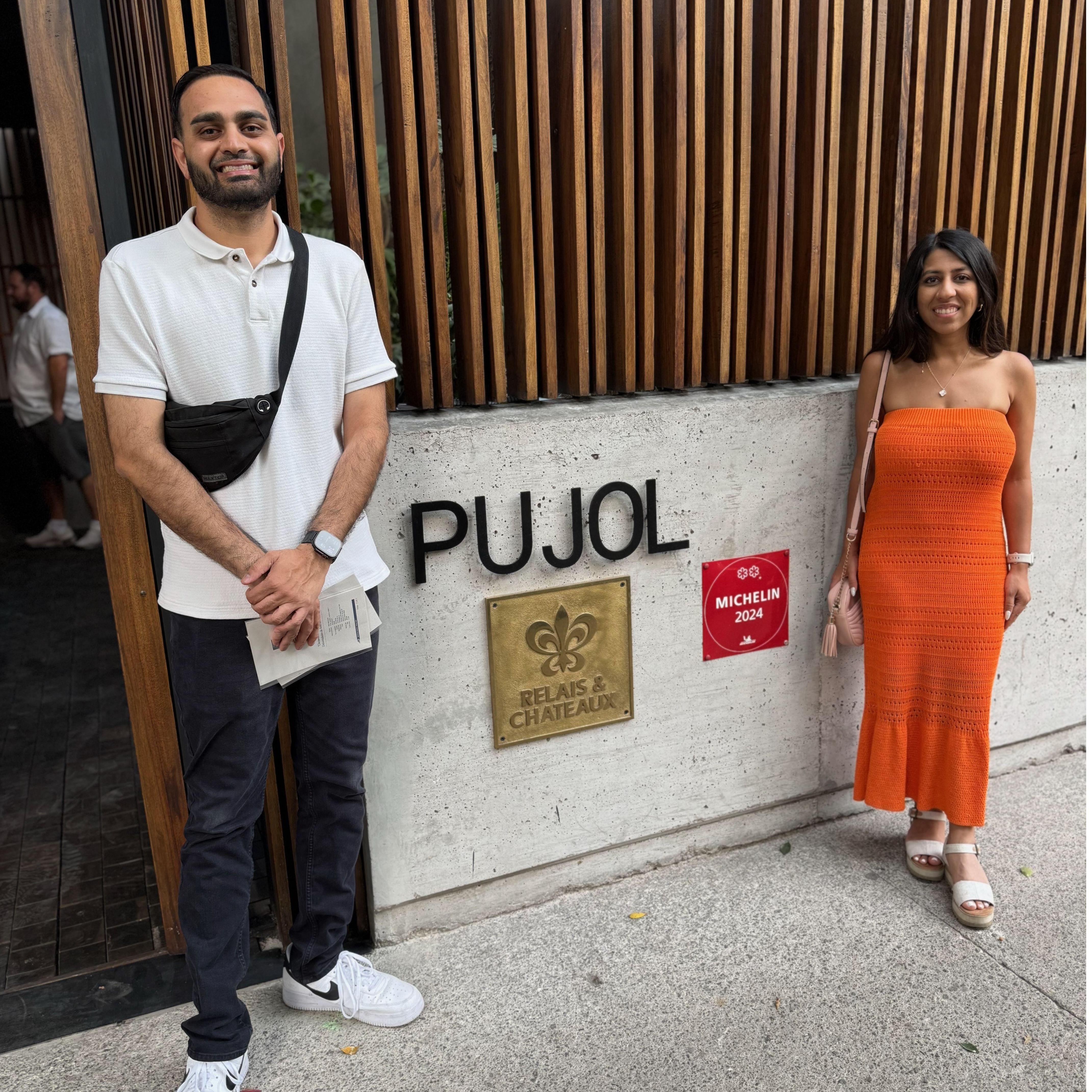 The One Where We Tried Our First Michelin-Star Restaurant Together ~Pujol, Mexico City