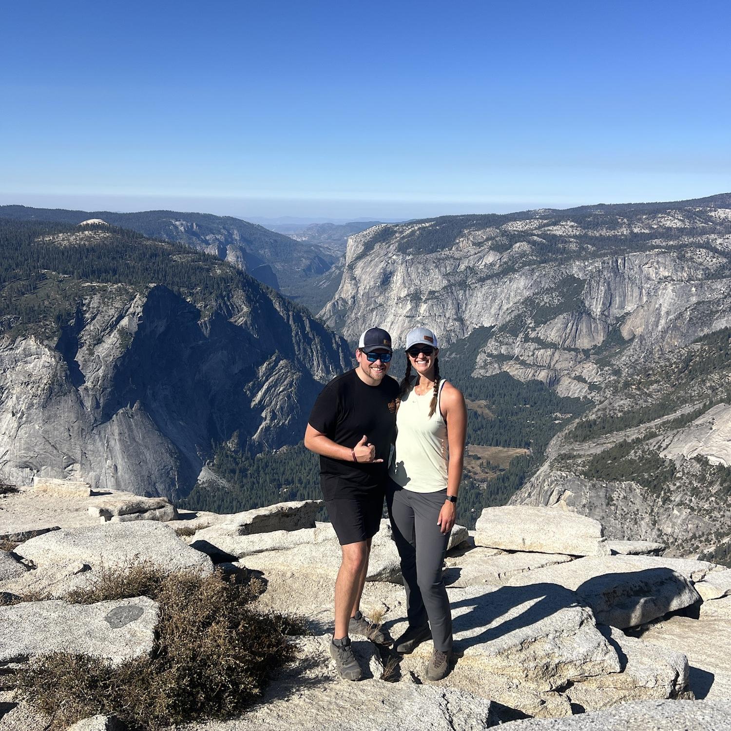 Top of Half Dome - Yosemite, CA