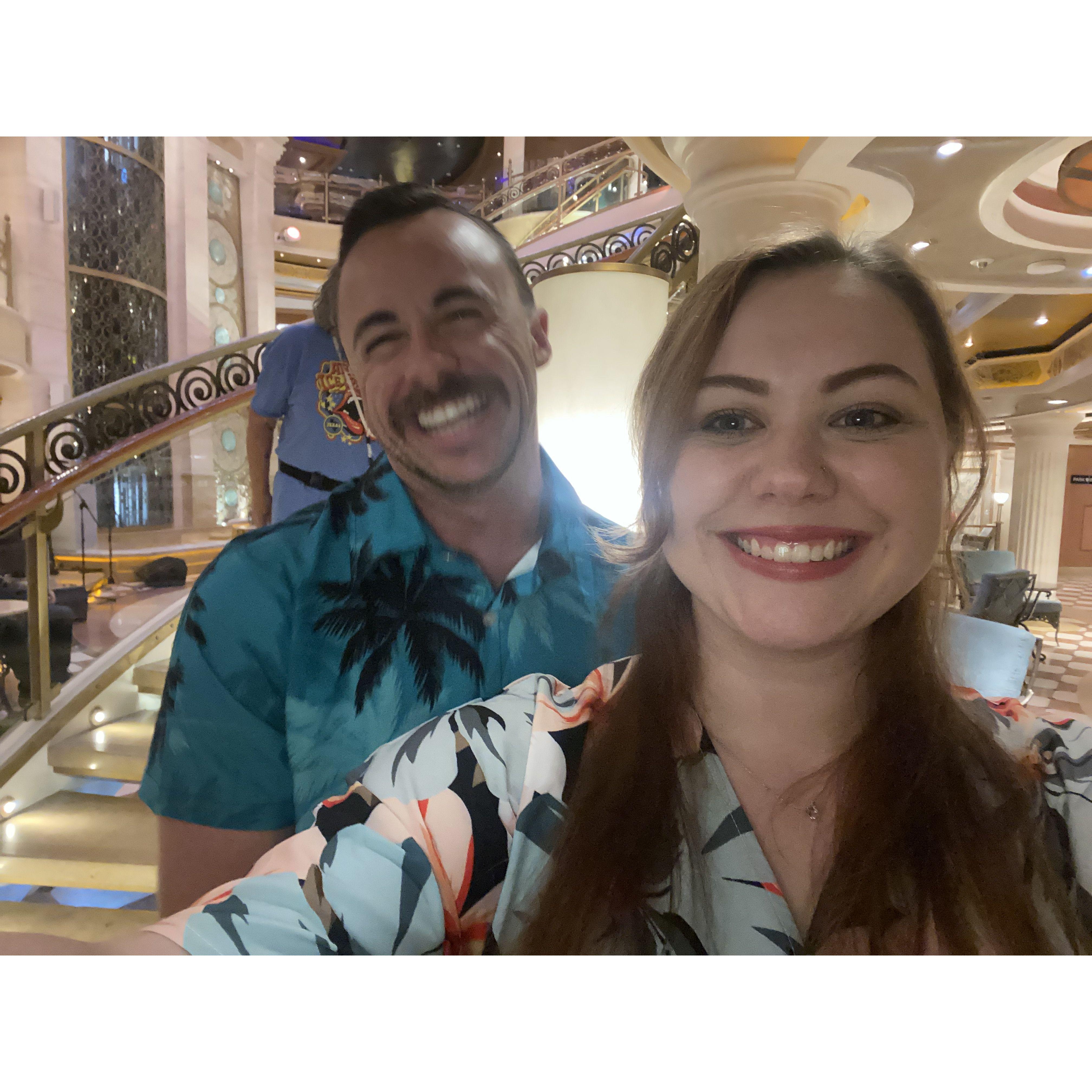 Dinner on the Cruise