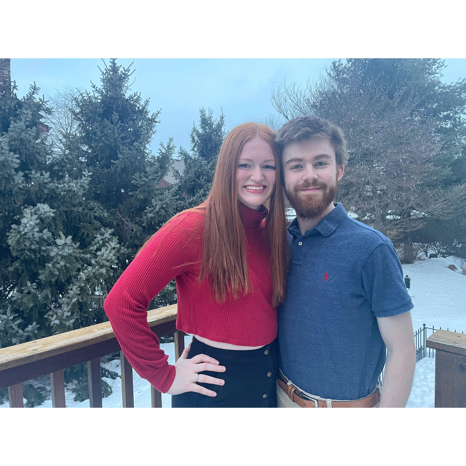 This day we realized we were going to be forever valentines.