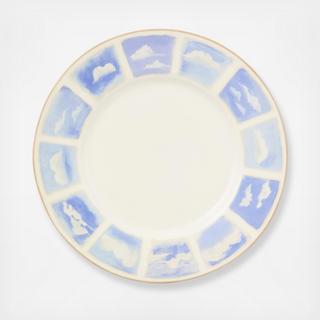 Cloud Watching Stoneware Dinner Plate