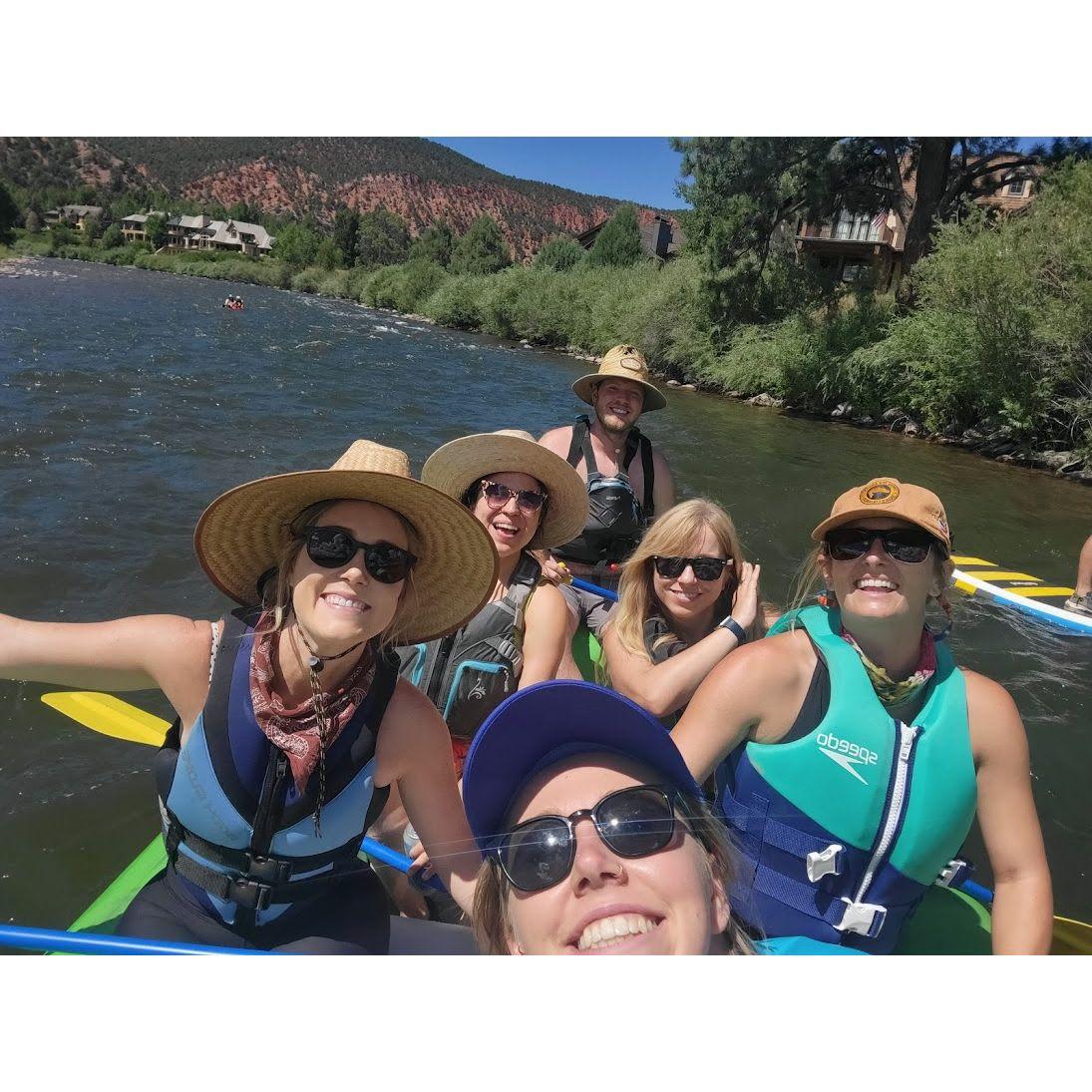 Birthday raft trip