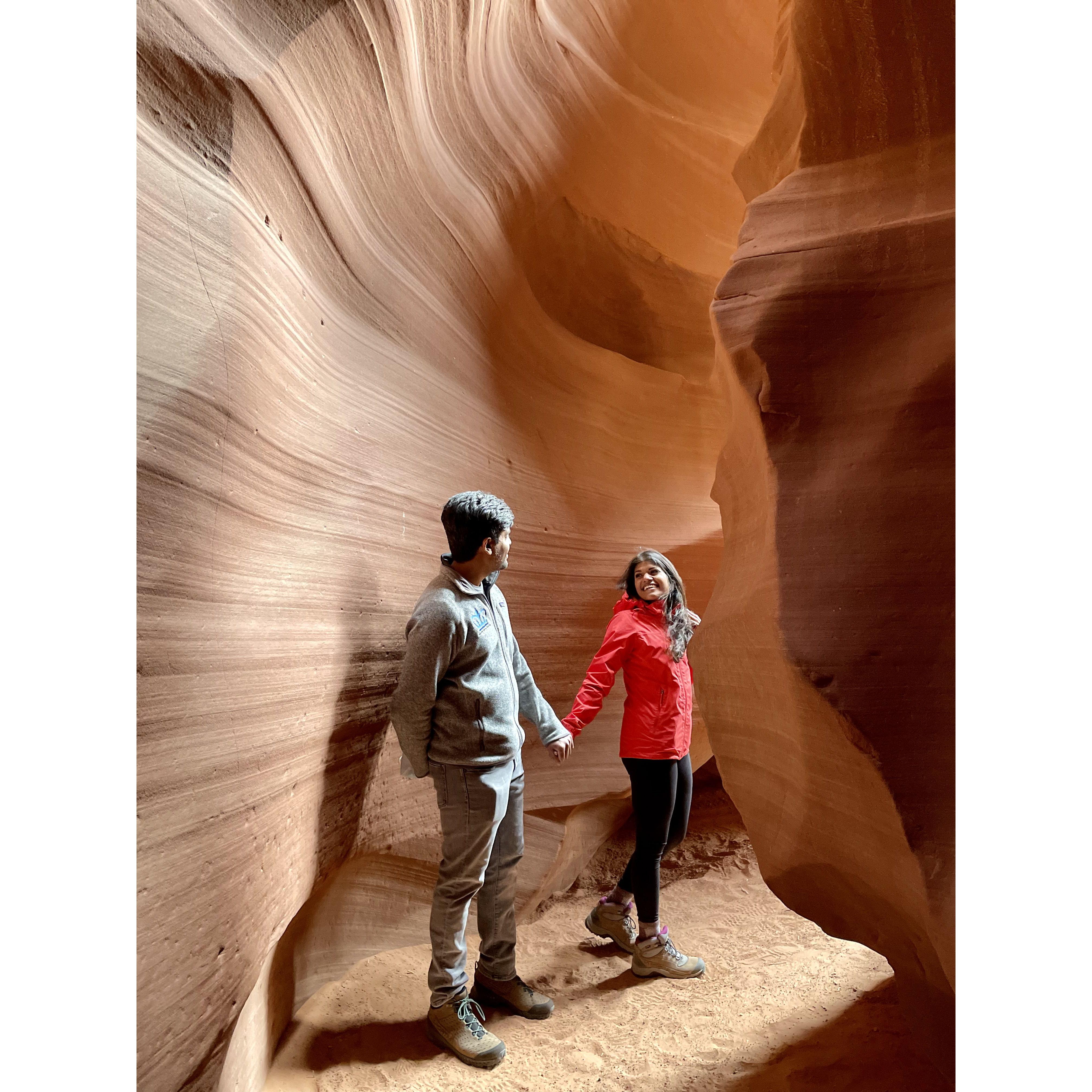 Visiting Sedona, Antelope Canyon and Grand Canyon with our families
4/2022