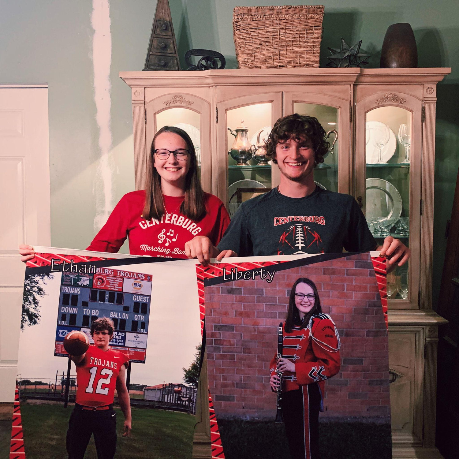 Ethan's dad suggested we switch banners, thanks Shaun!