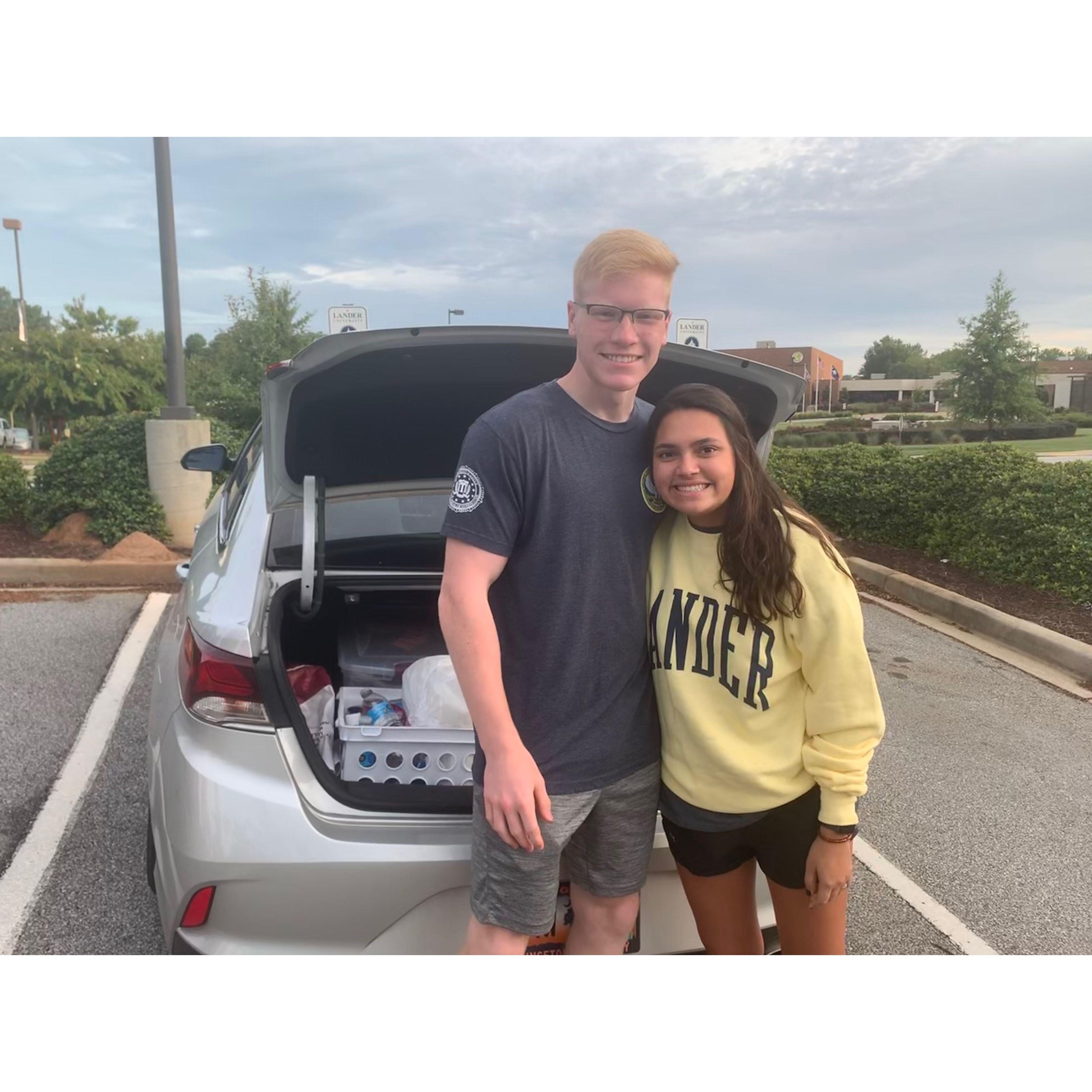 August 14, 2019
College move-in day for me at Lander!