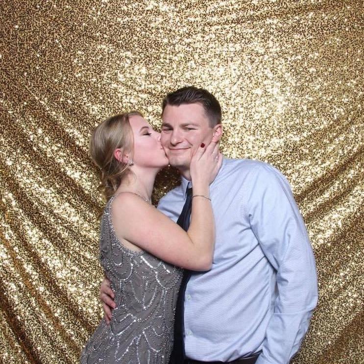 December 22, 2018 - Photobooth fun at Jeremy and Teal's wedding at The Belvedere