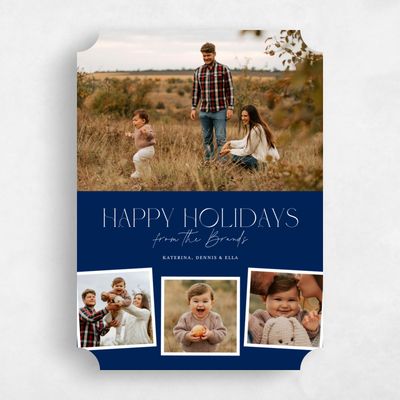 Blue Ticket Holiday Card - Lochwood