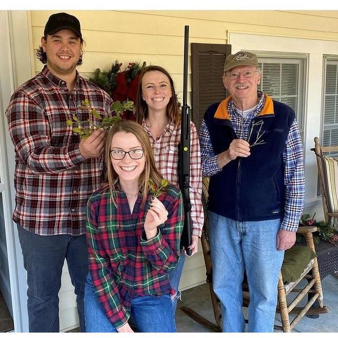 Our yearly Mistletoe Shootout! Zach was the champion this year!