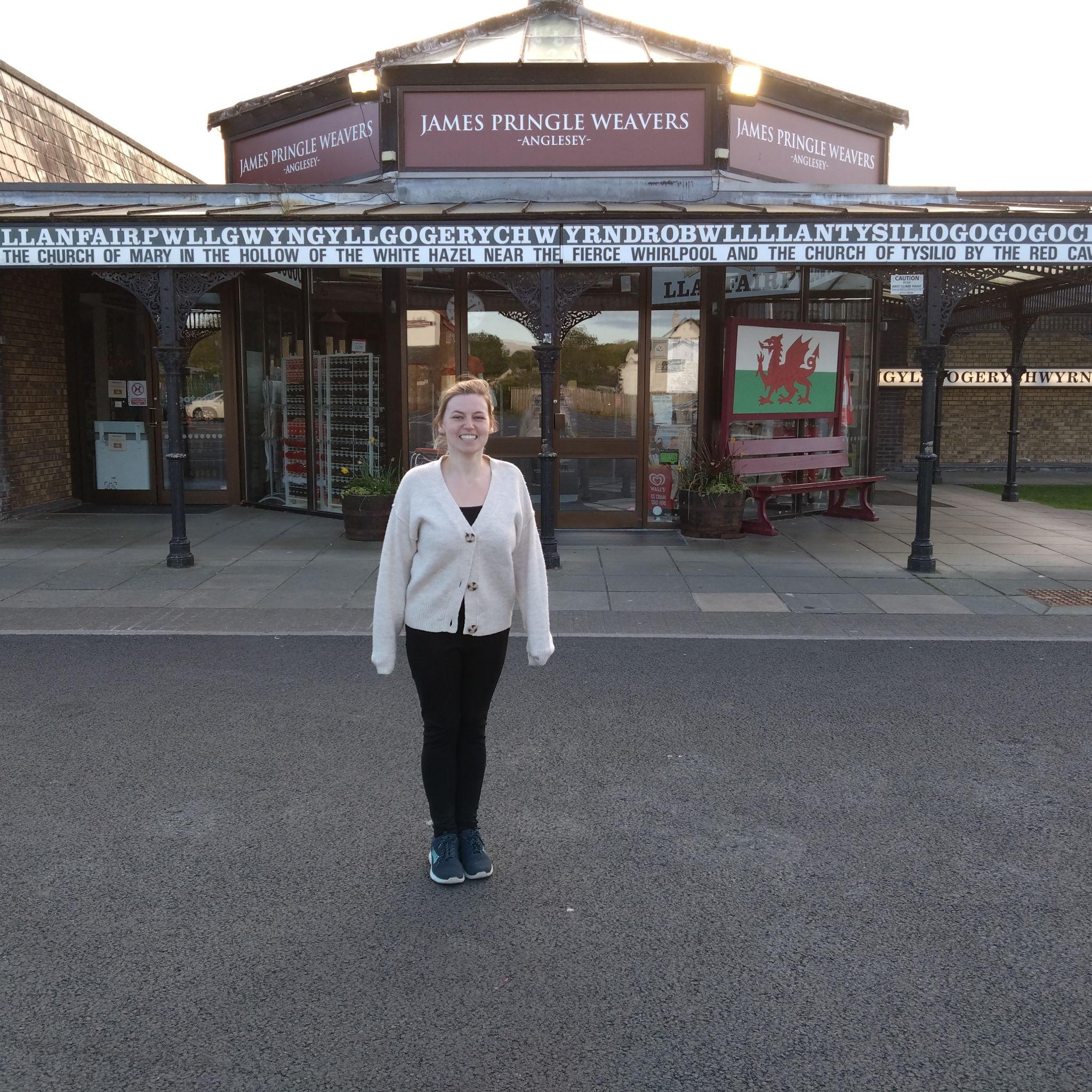 We will make a Welsh girl of her.