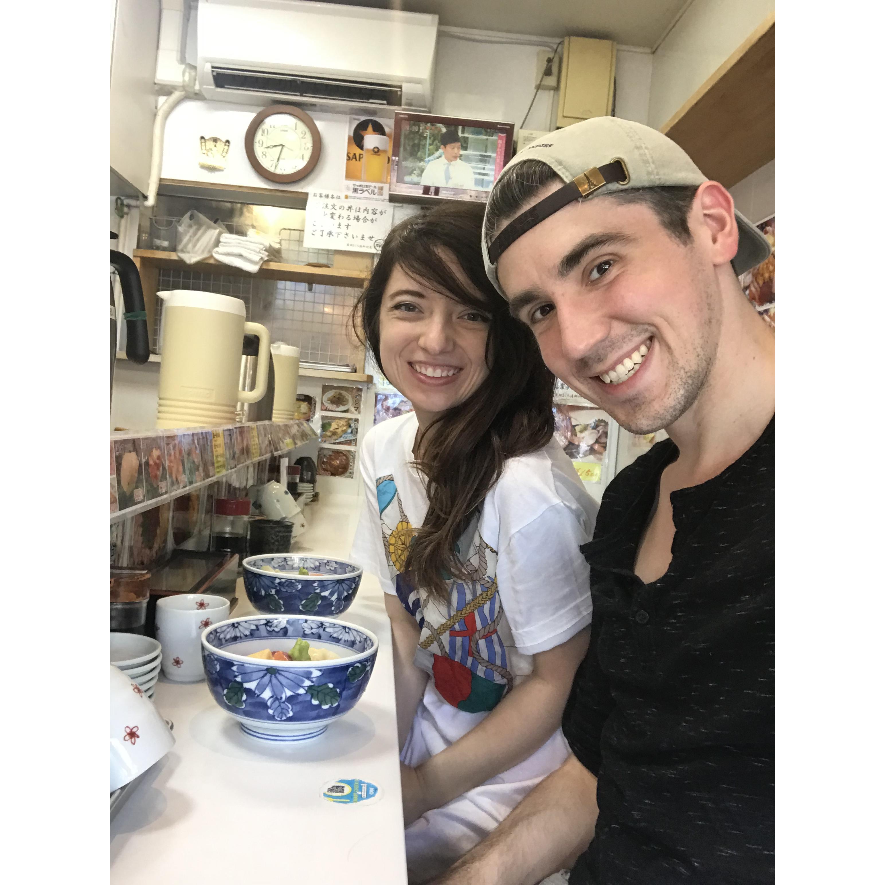 Tsukiji Fish Market, Tokyo, Japan