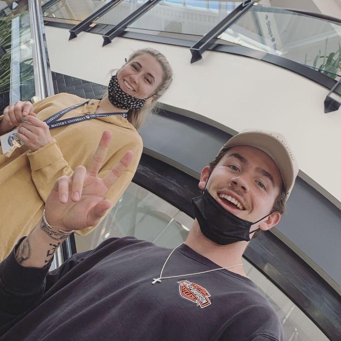 This was the photo that sparked a "church-wide" speculation following by multiple people saying they "called it".