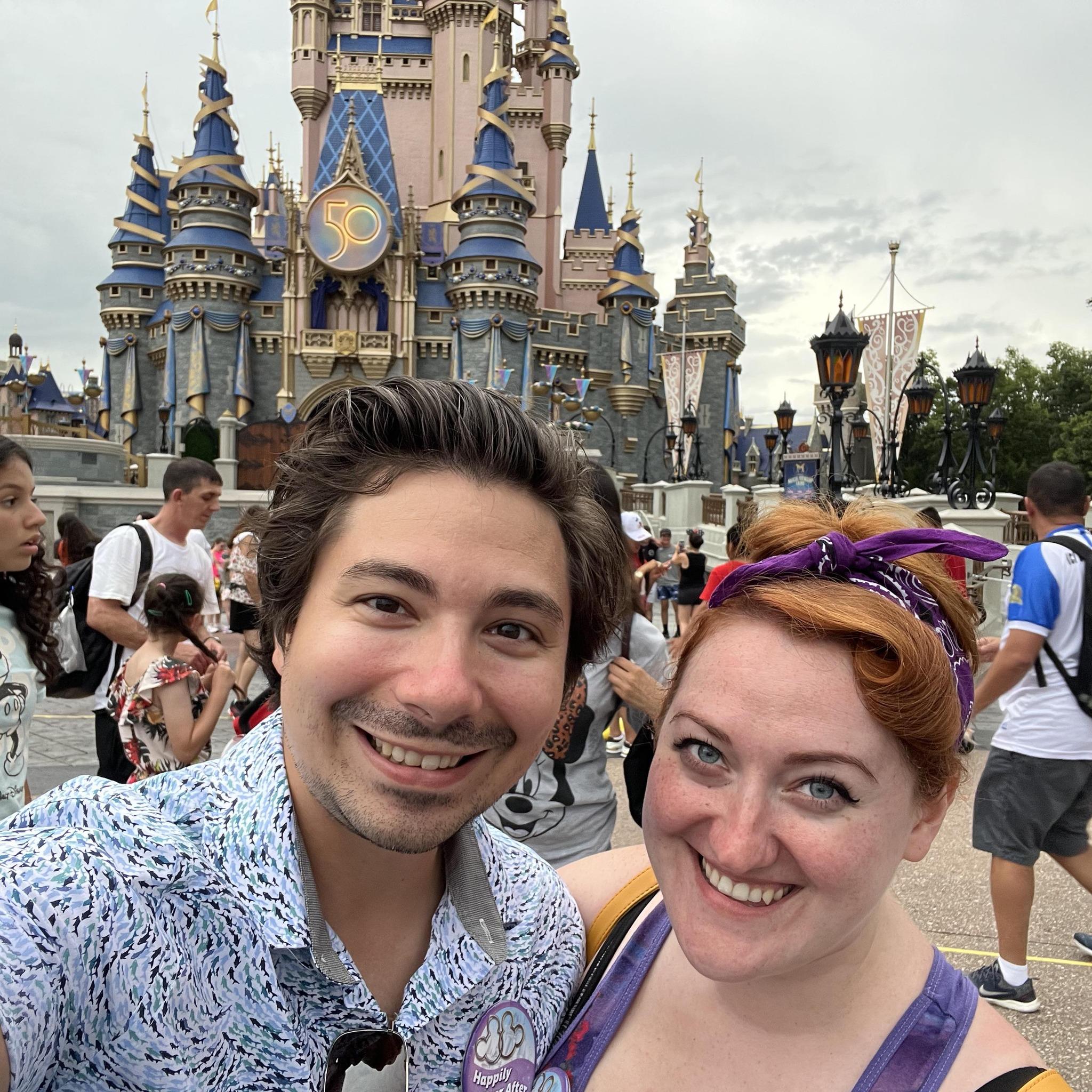 First trip to the Magic Kingdom together!