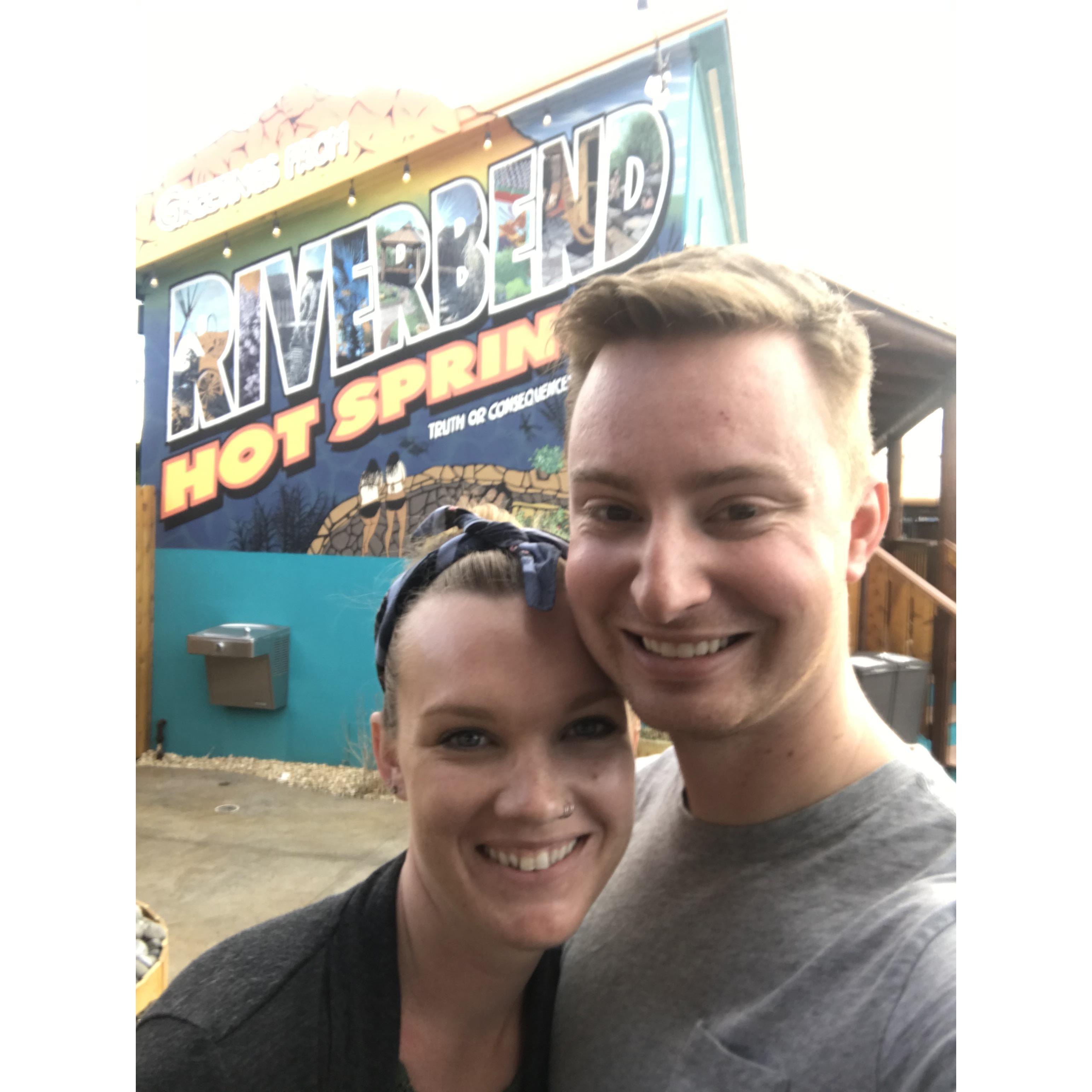 This picture was taken hours before our first kiss.
