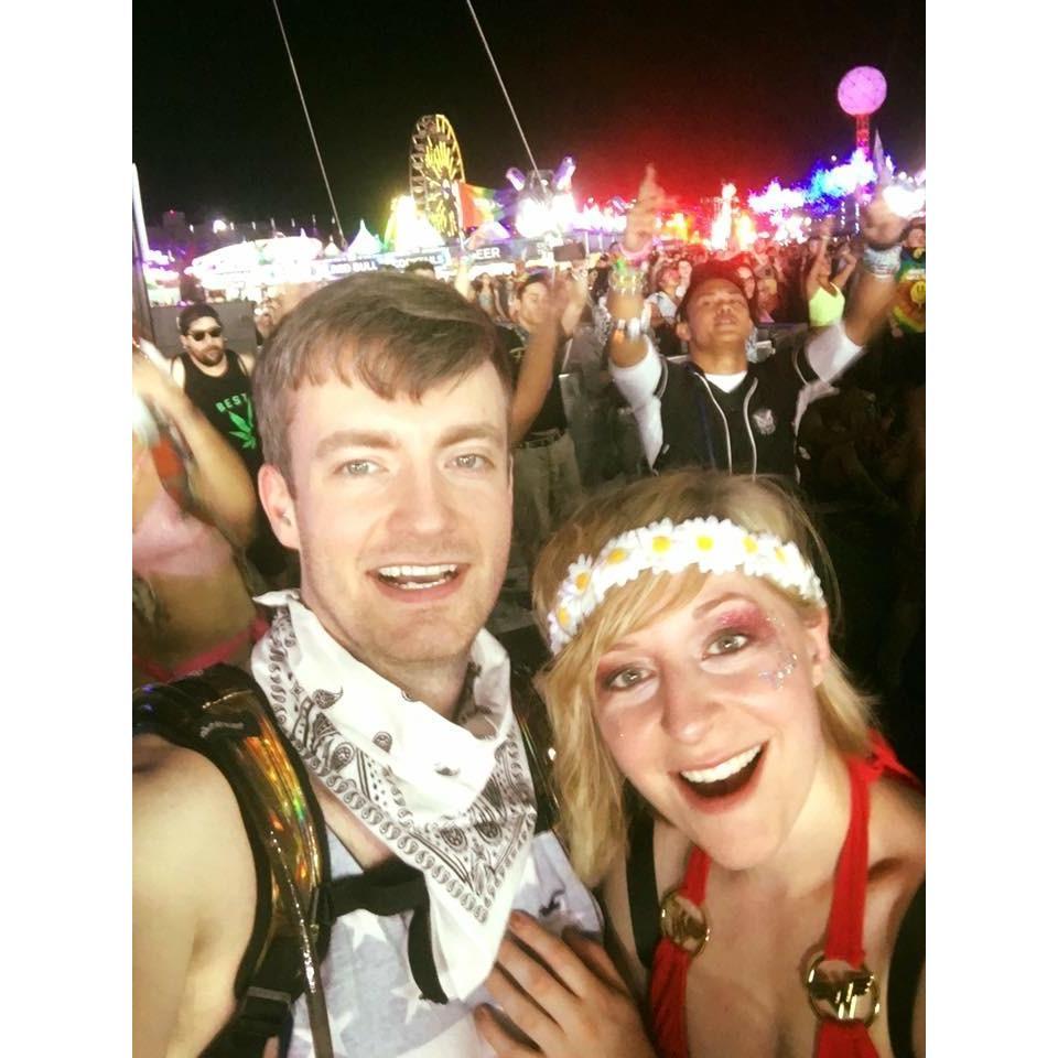 First EDC together #RaveTogetherStayTogether