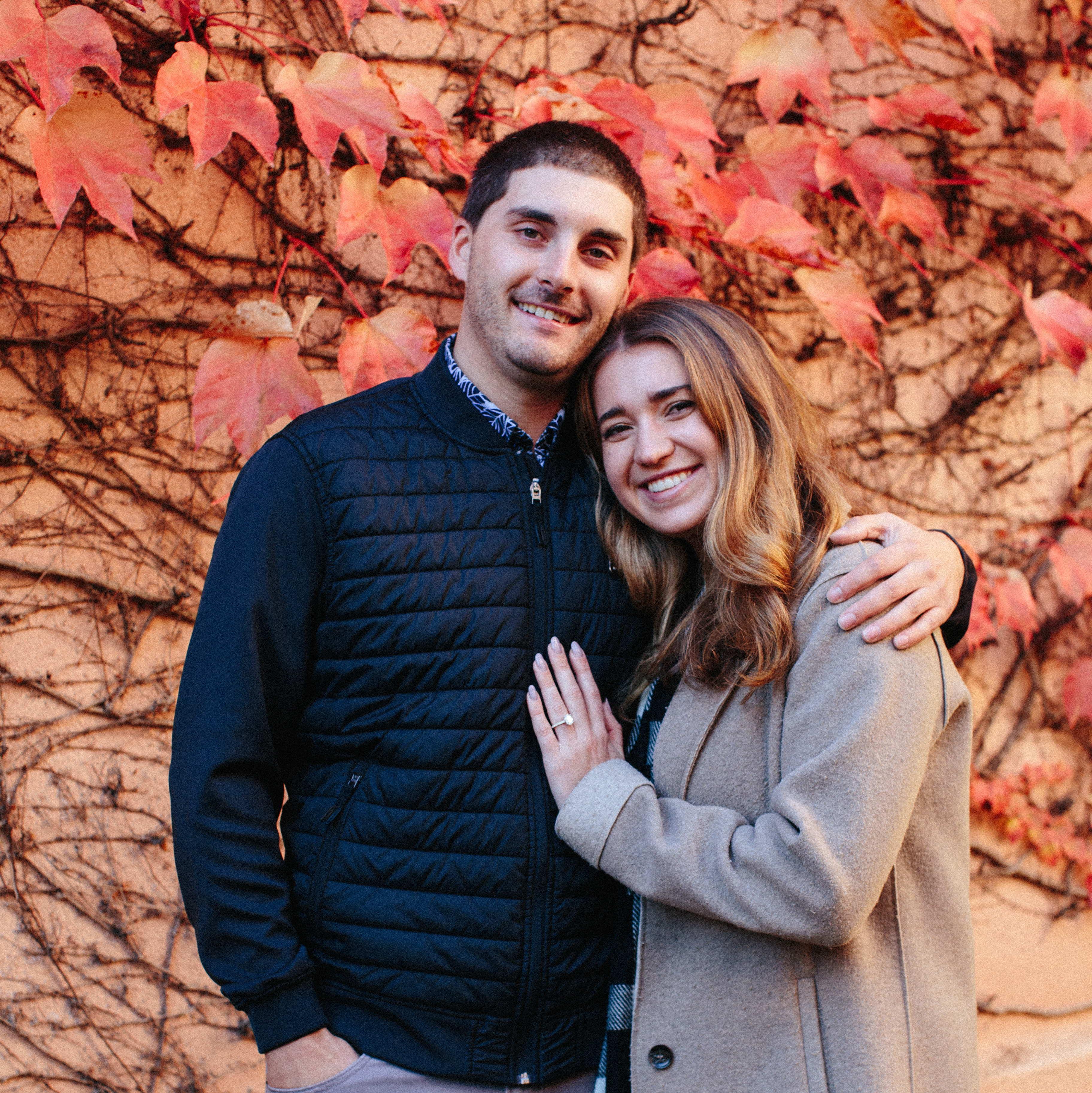 To the day got engaged!