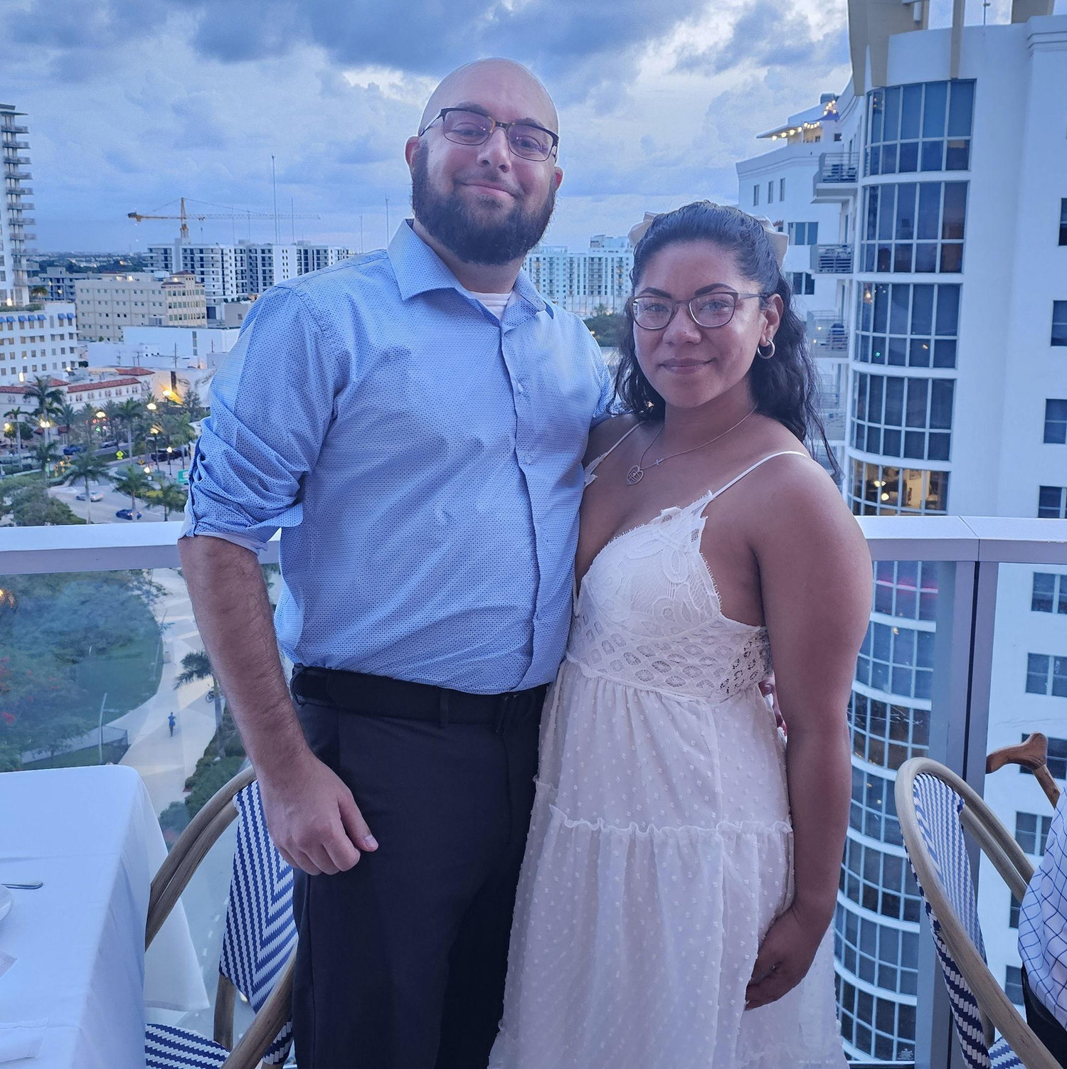 Our first staycation.