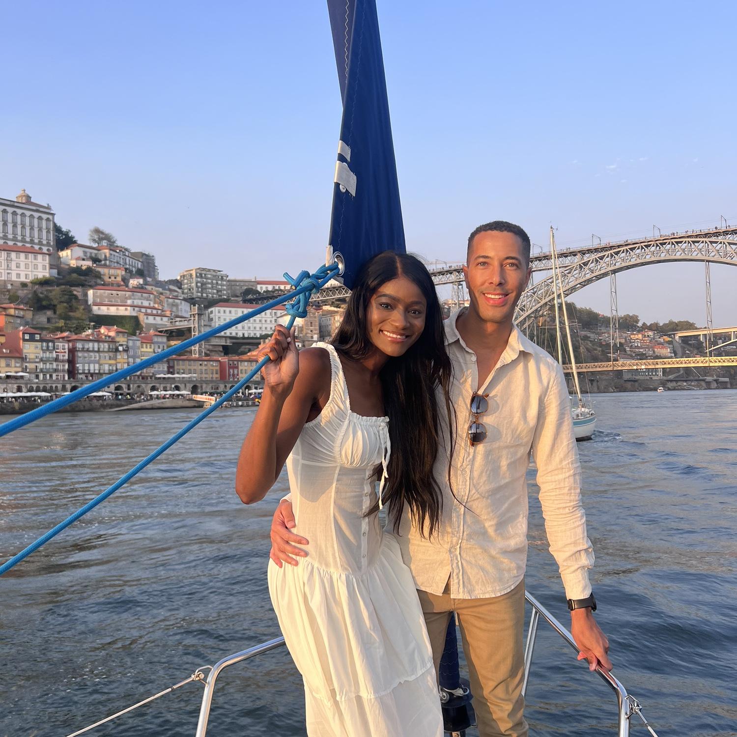 Sunset sail in Porto, incredibly breathtaking !