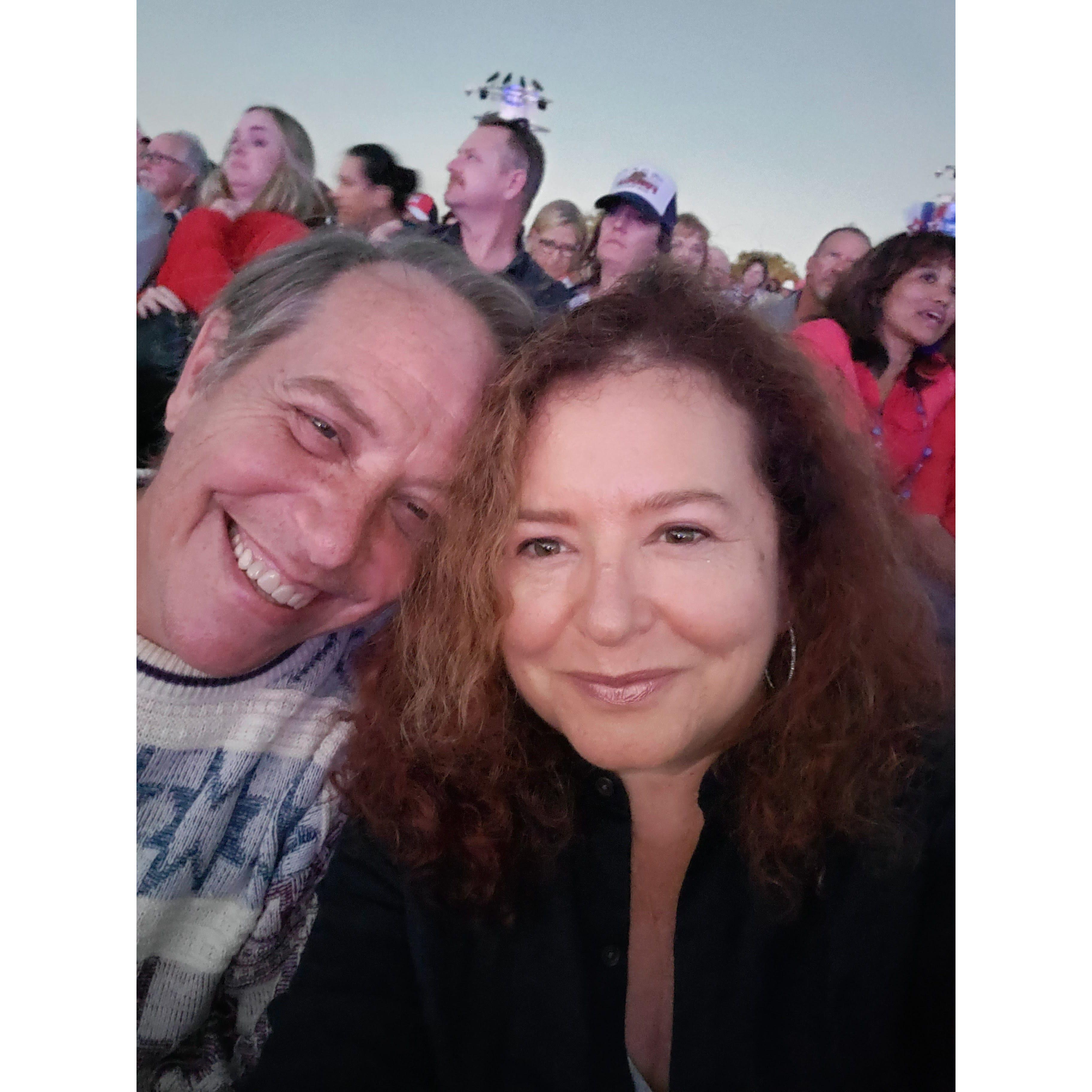 4th of July at the Rady Shell to watch Kool and the Gang...fun show