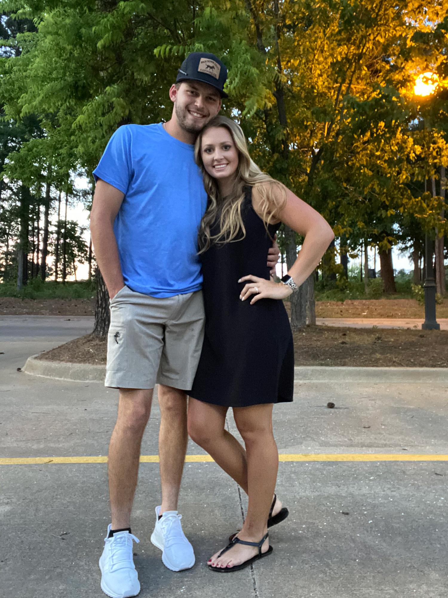 our first real date that wasn't fast food