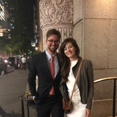 Blurry but happy at the University Club