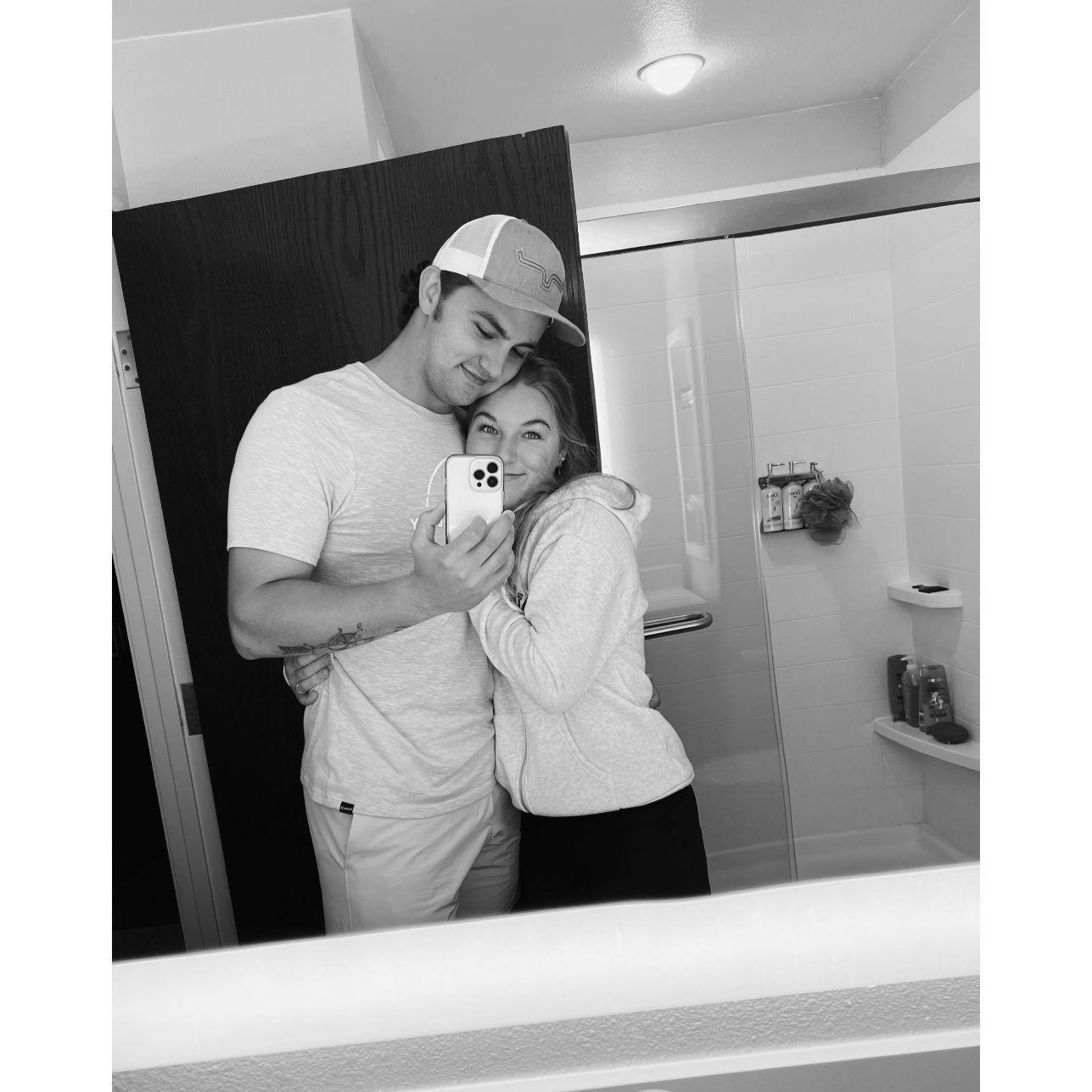 First day together after 7 months apart