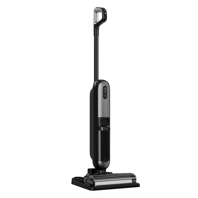 KMFurnila Wet Dry Vacuum Cleaner, Cordless Floor Washer, Vacuum and Mop All in One with Auto Self-Cleaning, Dual Water Tank & Tangle-Free Brush Design, Dual-Edge Cleaning, Up to 35-Minute Runtime