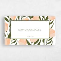 Beige Wedding Place Card - Crofton