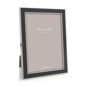Addison Ross 5x7 Silver Trim, Taupe Picture Frame
